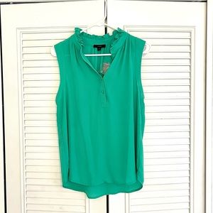 NWT J. Crew Kelly Green Blouse